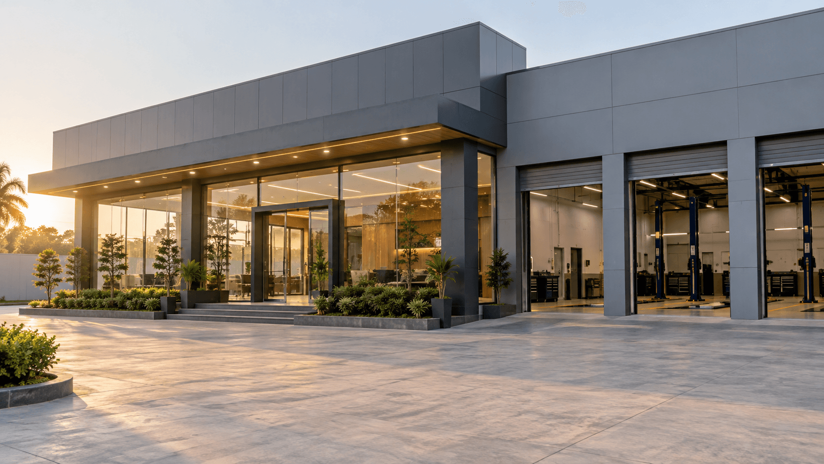 Representative dealership illustration - AI-generated representation 2